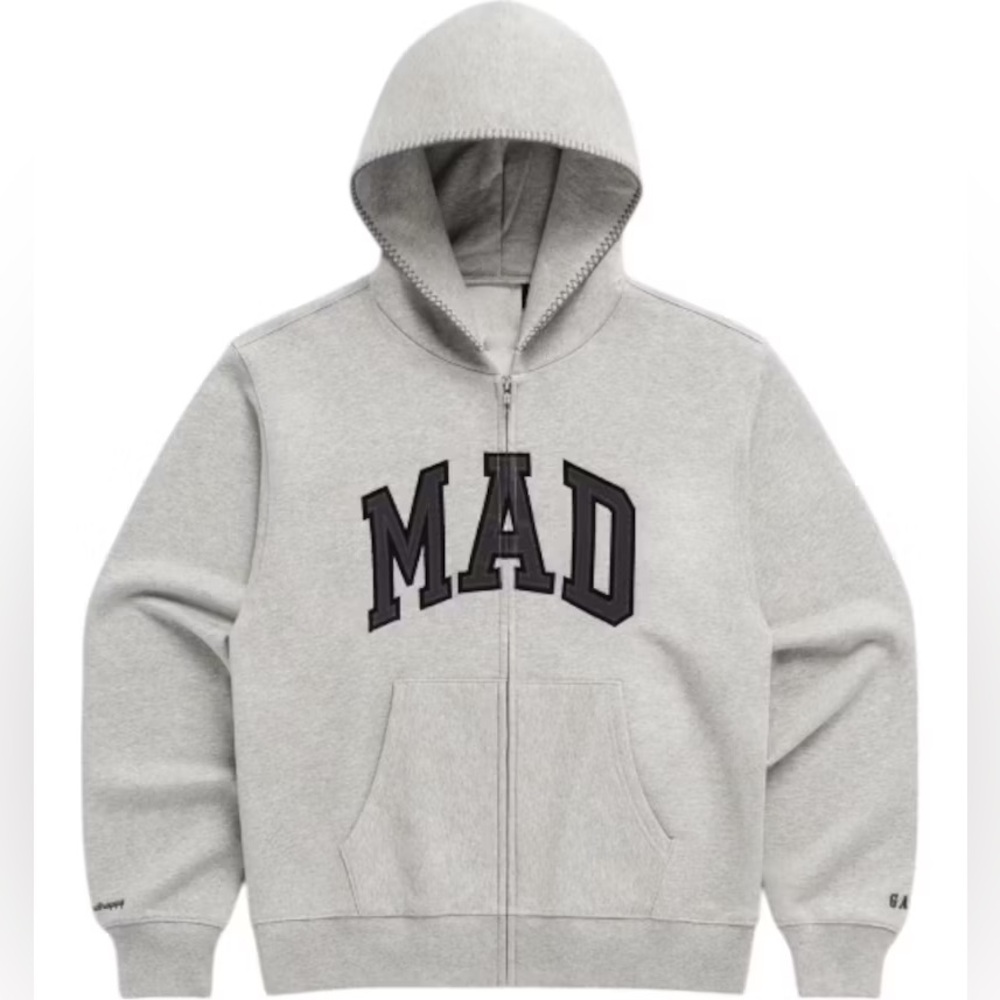 Gap x MadHappy Grey Mad Logo Hoodie Size S-XXL